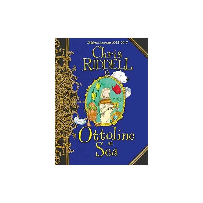 Ottoline at Sea by Chris Riddell Hardback Book