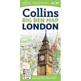 London Big Ben Map, Collins