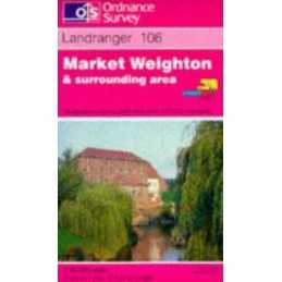 Market Weighton and Surrounding Area: Sh... by Ordnance Survey Sheet map, folded