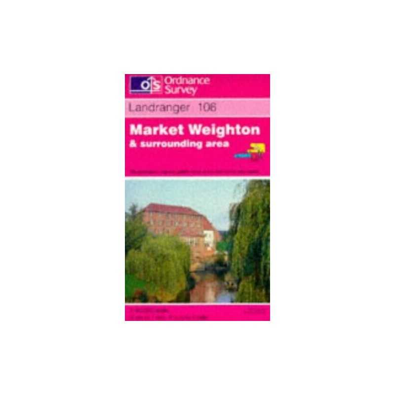 Market Weighton and Surrounding Area: Sh... by Ordnance Survey Sheet map, folded
