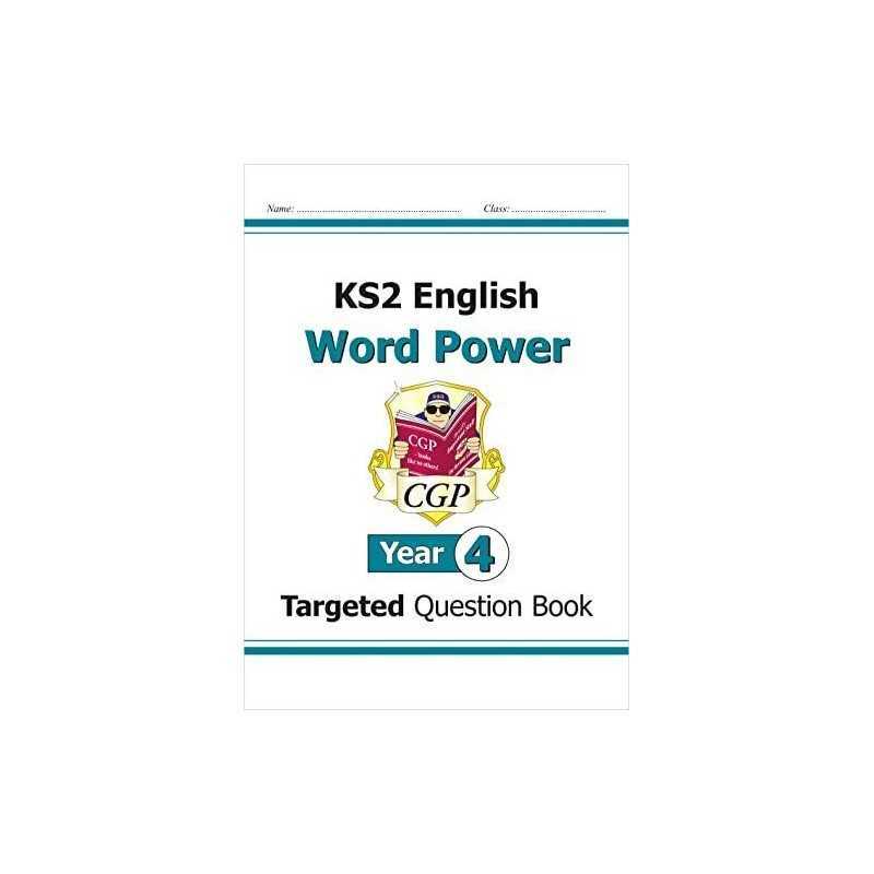 KS2 English Targeted Question Book: Word Power - Year 4: superb ... by CGP Books