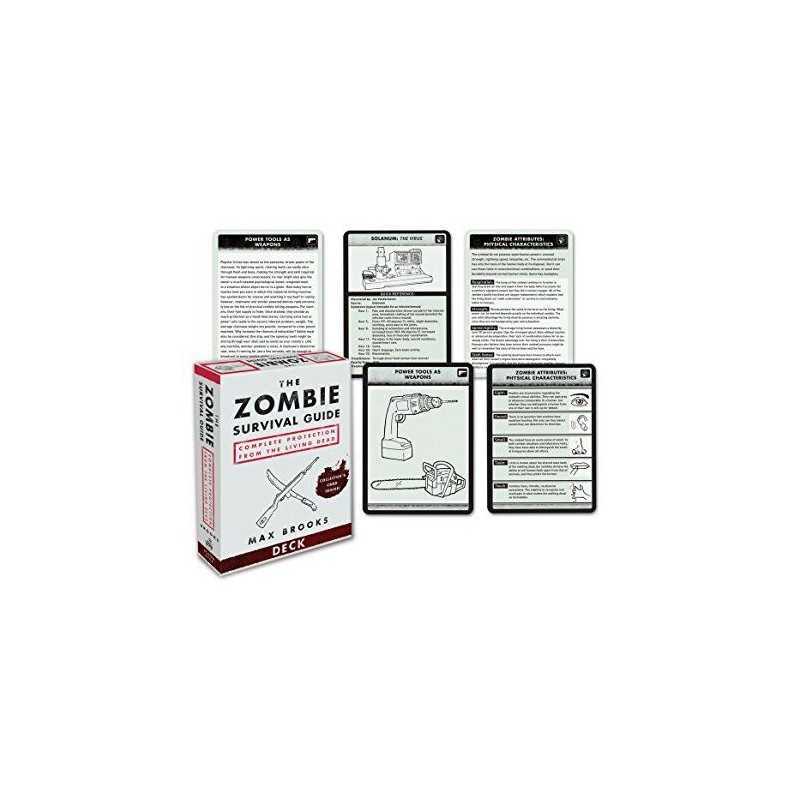 The Zombie Survival Guide Deck: Complete Protection from t... by Max Brooks Game