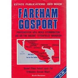 Fareham and Gosport Street Atlas (Red books) Sheet map, folded Book