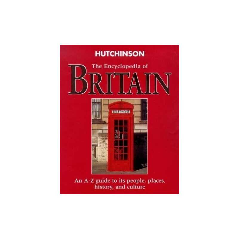 Hutchinson Encyclopedia of Britain (Helicon history) Hardback Book