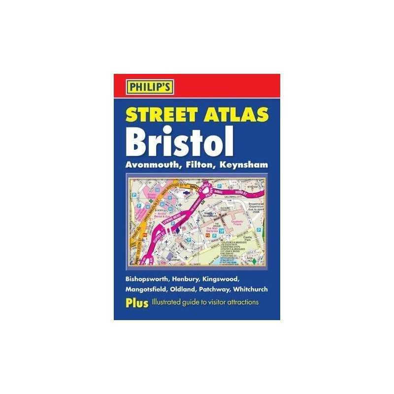 Philips Street Atlas Bristol by Philips Maps Paperback Book  Fast