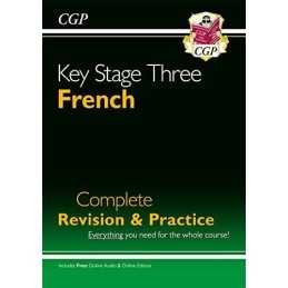 KS3 French Complete Revision & Practice with... by CGP Books Mixed media product