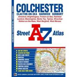 Colchester Street Atlas (A-Z Street Atlas) by Geographers A-Z Map Comp Paperback