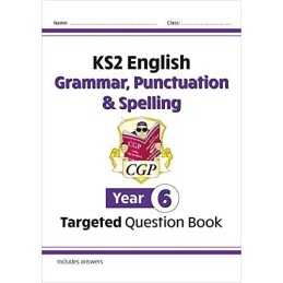 KS2 English Targeted Question Book: Grammar, Punctuation & Spell... by CGP Books