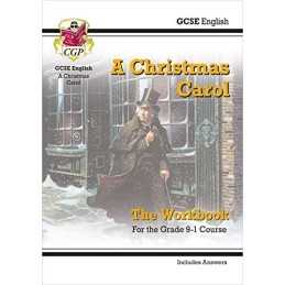 New Grade 9-1 GCSE English - A Christmas Carol Workbook (include... by CGP Books