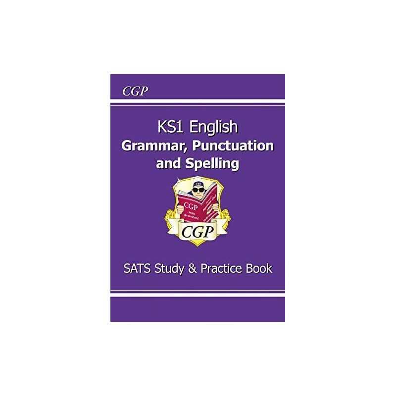 KS1 English Grammar, Punctuation & Spelling Study & Practice Boo... by CGP Books