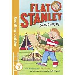 Flat Stanley Goes Camping: Blue Banana (Reading Ladder Level 2) by Brown, Jeff