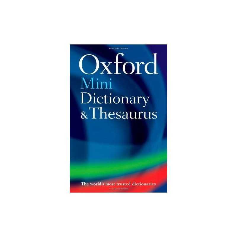 Oxford Mini Dictionary and Thesaurus (Dictio... by Oxford Dictionaries Paperback
