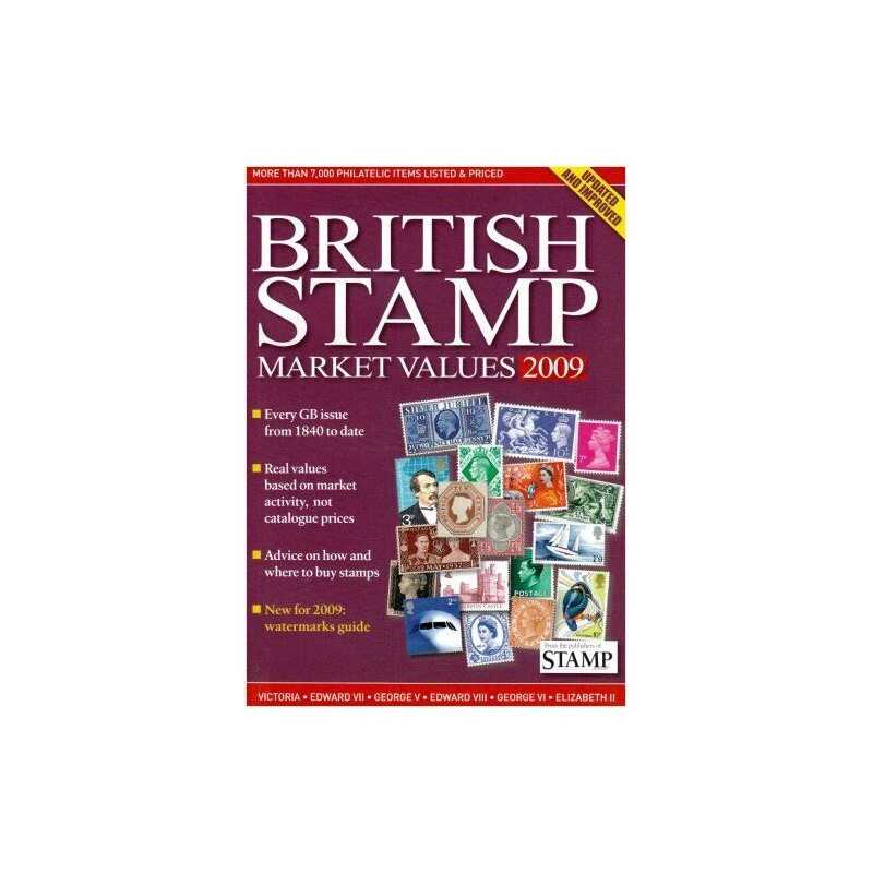 BRITISH STAMP MARKET VALUES 2009 by Thomas, Guy Paperback Book  Fast