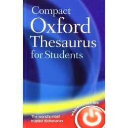 Compact Oxford Thesaurus for University and College Students Paperback Book The