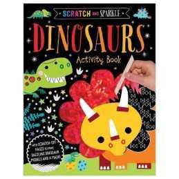 Scratch and Sparkle - Dinosaurs Activity Book by Make Believe Ideas Book The