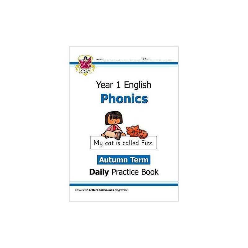 KS1 Phonics Year 1 Daily Practice Book: A..., CGP Books