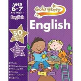 Gold Stars English kS1 6-7 (Gold Stars Ks1 Workbooks) by Gold Stars Book The