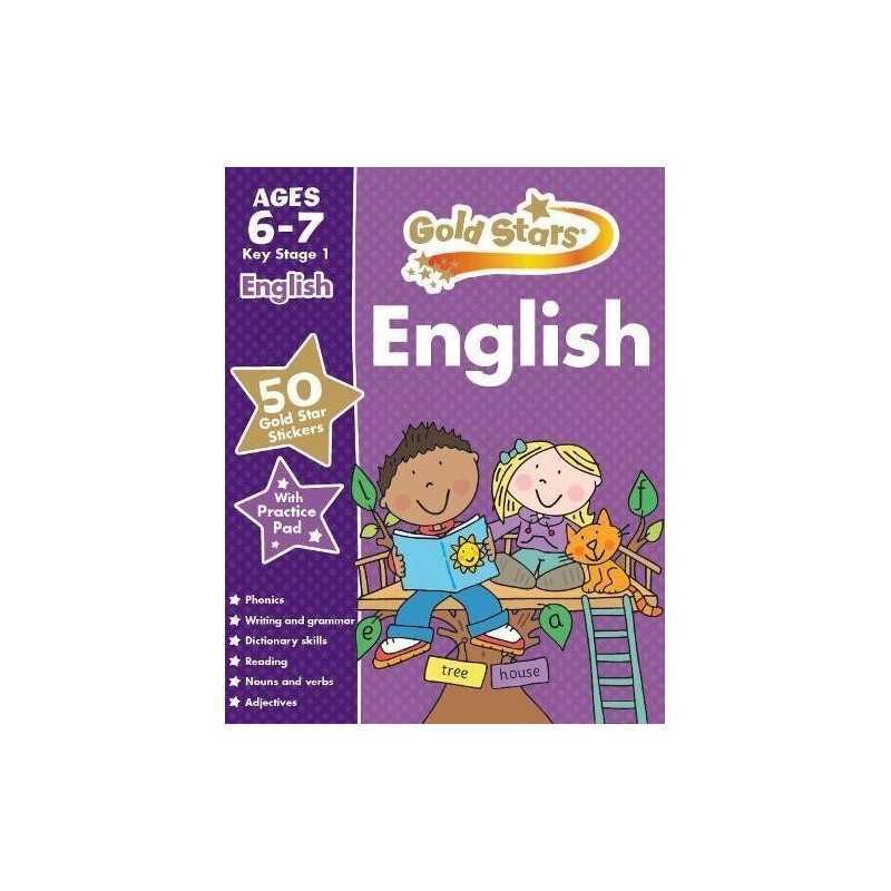 Gold Stars English kS1 6-7 (Gold Stars Ks1 Workbooks) by Gold Stars Book The