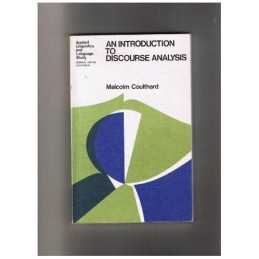 An Introduction to Discourse Analys..., Malcolm Coultha