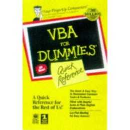 Visual Basic for Applications for Dummies Qu..., Litwin