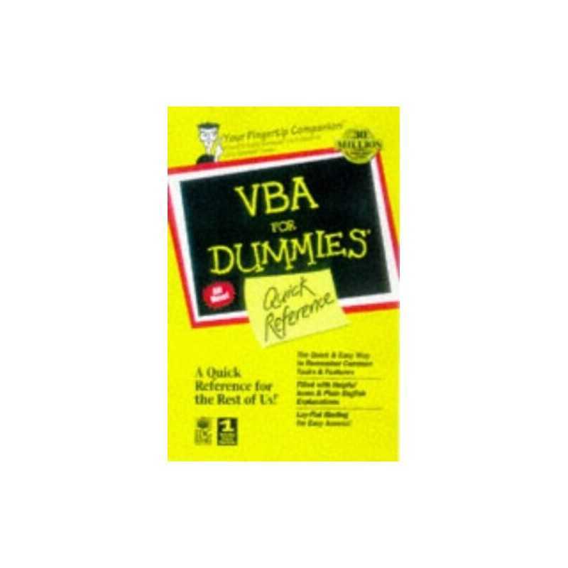 Visual Basic for Applications for Dummies Qu..., Litwin