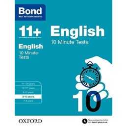 Bond 11+: English 10 Minute Tests: 8-9 years by Bond 11+ Book  Fast