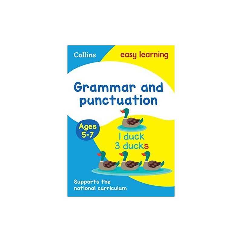 Grammar and Punctuation Ages 5-7: KS1 English Home Le... by Collins Easy Learnin