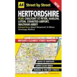 AA Street by Street Hertfordshire, AA Publishing