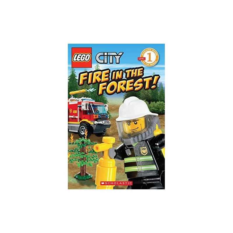 Lego City Fire in the Forest! (Scholastic Reader: Level 1) by Samantha Brooke