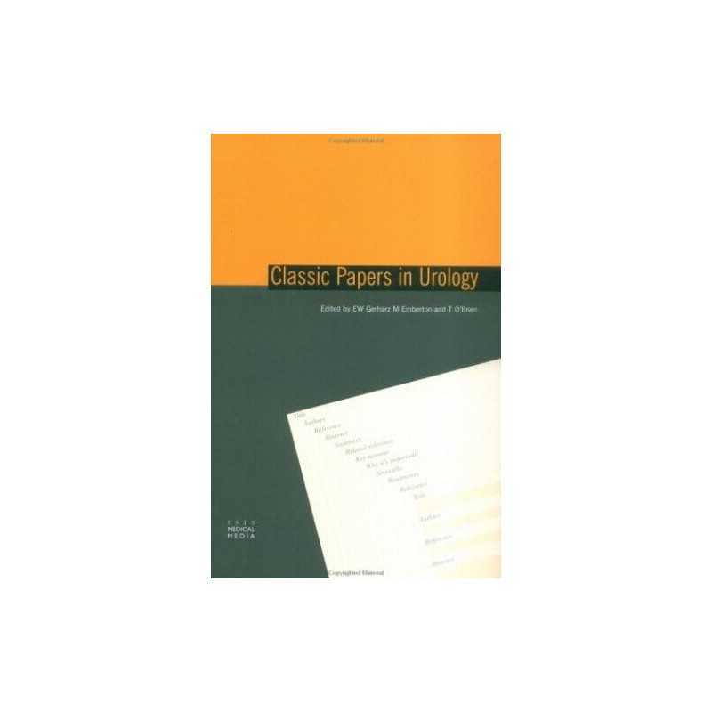 Classic Papers in Urology, OBrien, Timothy