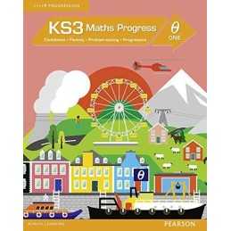 KS3 Maths Progress Student Book Theta 1 (Maths Progress 2014) by Pearson Book