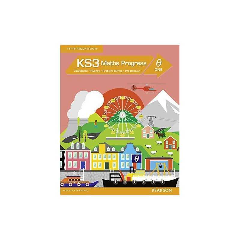 KS3 Maths Progress Student Book Theta 1 (Maths Progress 2014) by Pearson Book
