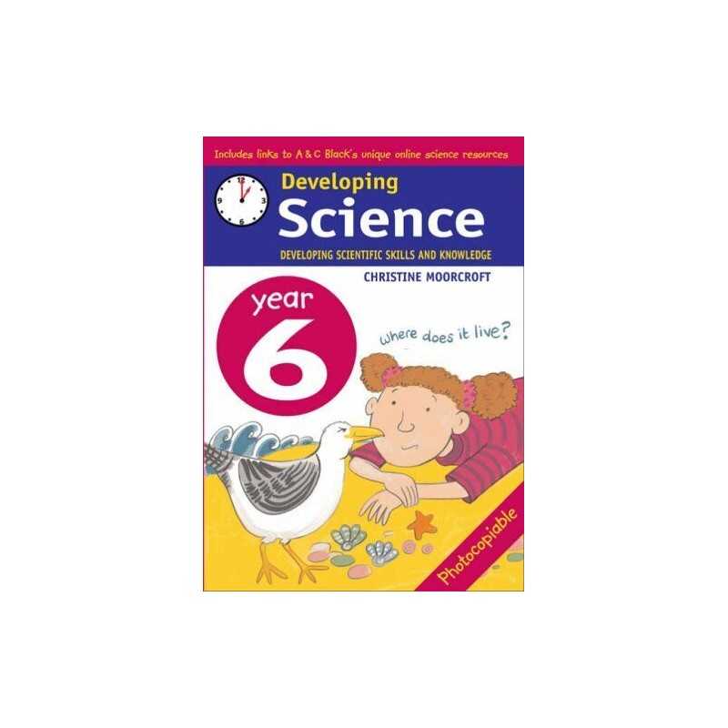 Developing Science: Year 6 Developing Scien... by Moorcroft, Christine Paperback