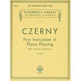 First Instruction in Piano Playing (100 Recreations)...