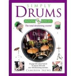 Simply Drums (Book and DVD) by Cameron Skews Book