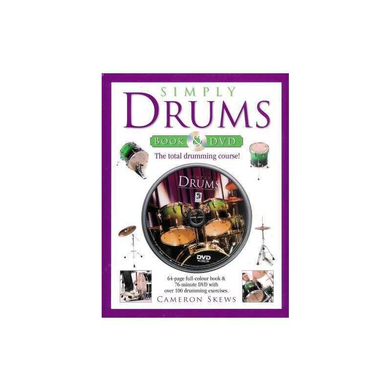 Simply Drums (Book and DVD) by Cameron Skews Book