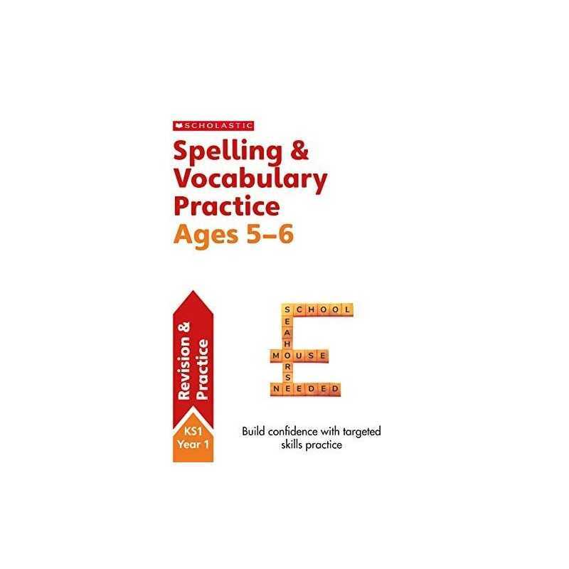 Spelling and Vocabulary practice activities for children a... by Milford, Alison