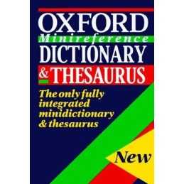 The Oxford Minireference Dictionary and Thesaurus Paperback Book  Fast