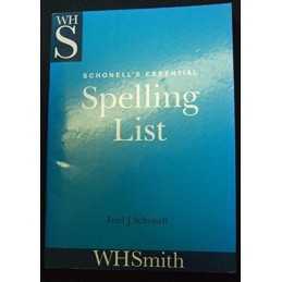 Schonells Essential Spelling List by Schonell, Fred J. Spiral bound Book The
