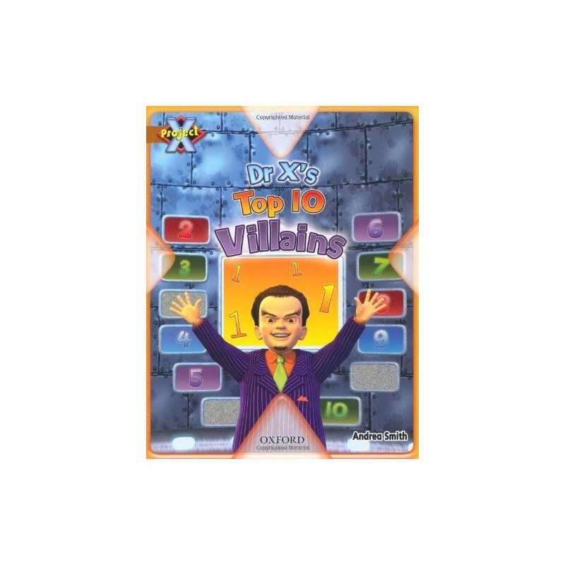 Project X: Heroes and Villains: Dr Xs Top Ten Vil... by Smith, Andrea Paperback