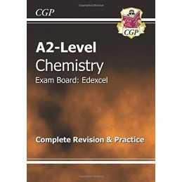 A2-Level Chemistry Edexcel Complete Revision & Practice by CGP Books Paperback