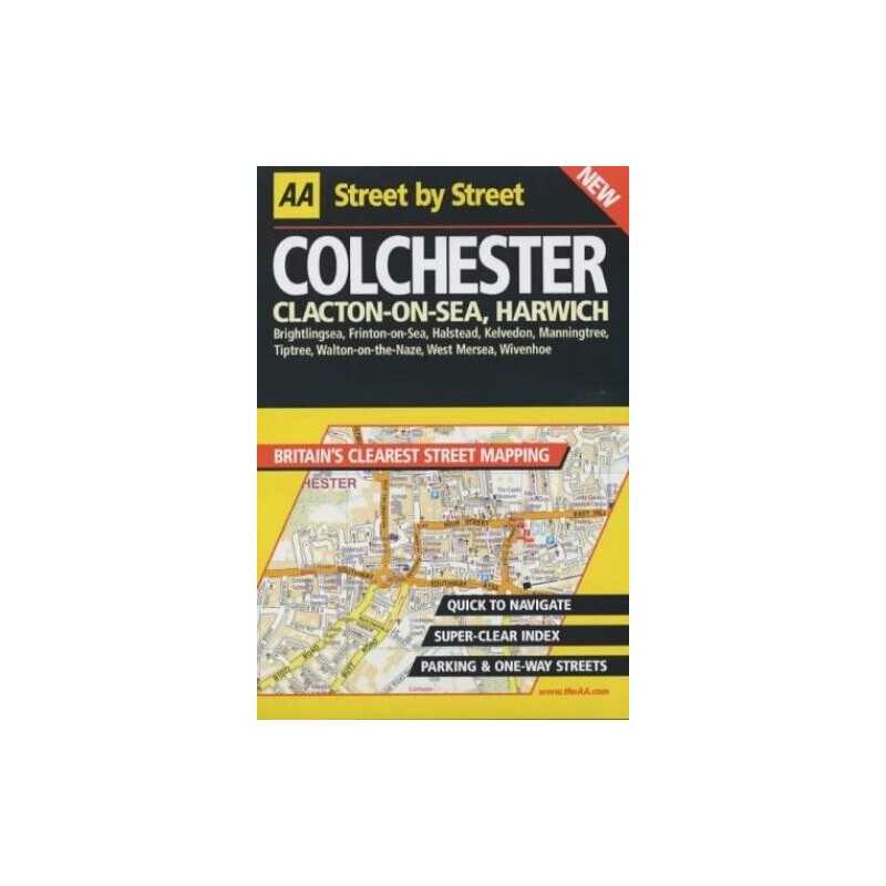 AA Street by Street Colchester, AA Publishing