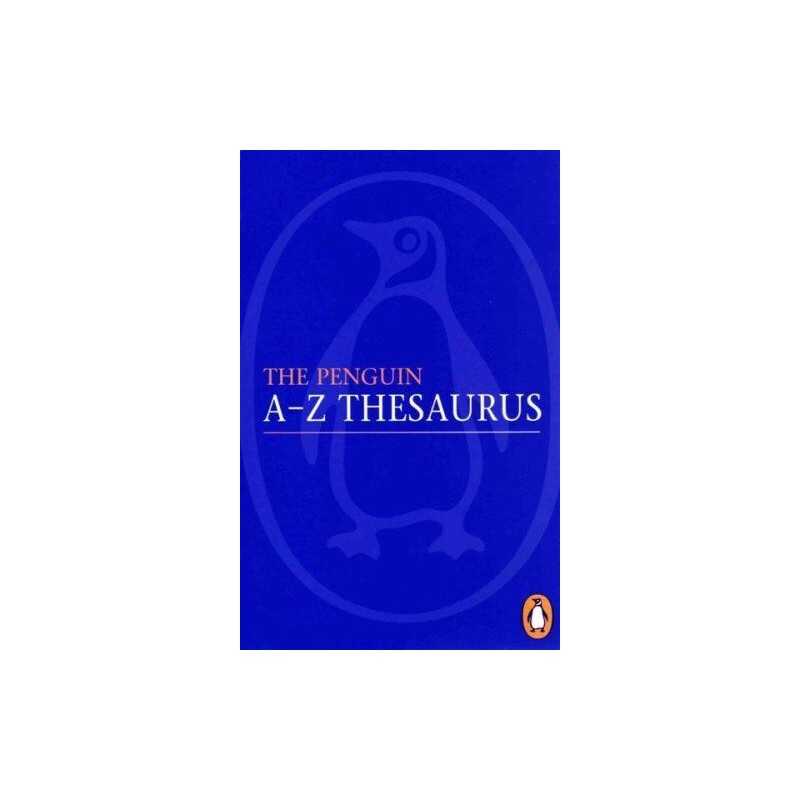The Penguin A-Z Thesaurus Paperback Book