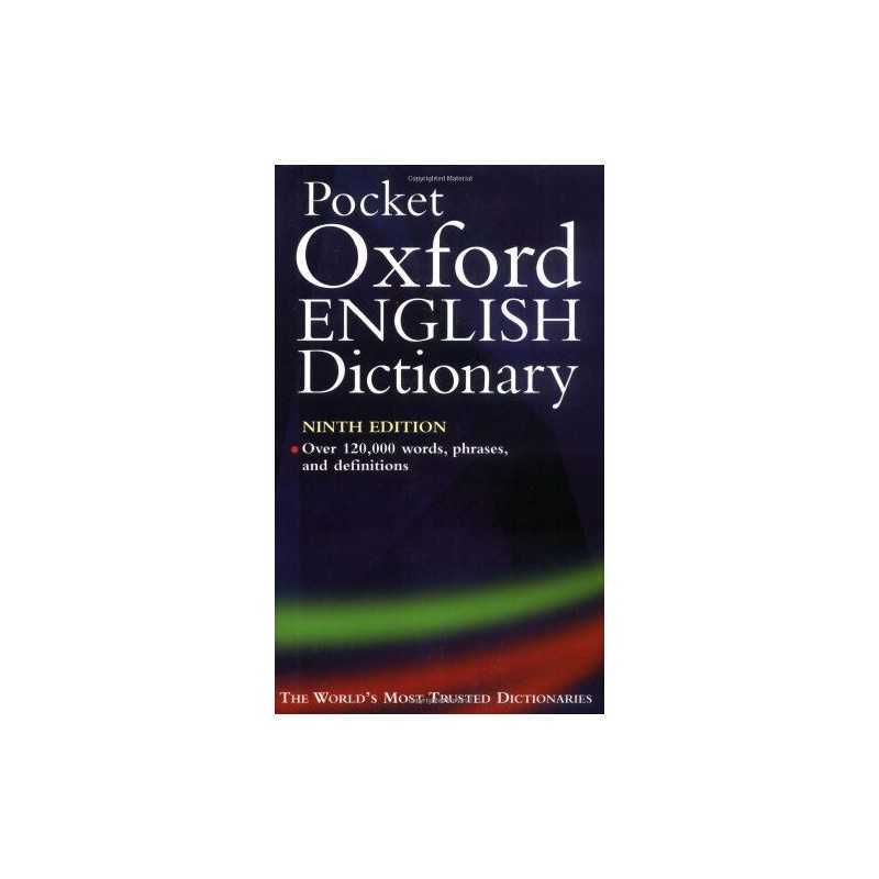 Pocket Oxford English Dictionary