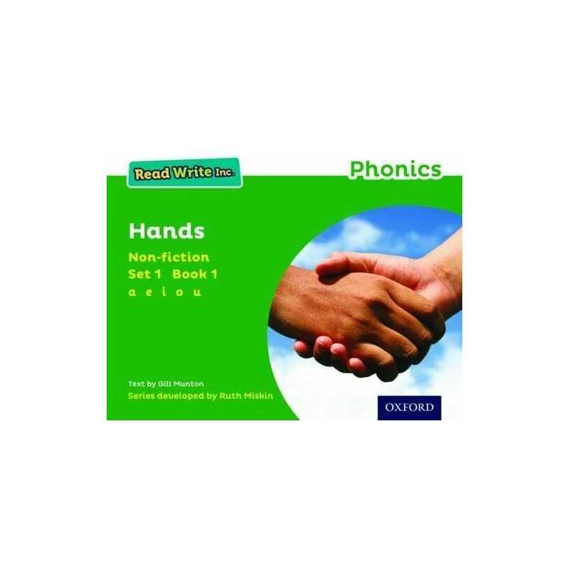 Read Write Inc. Phonics: Green Set 1 Non-fiction 1 Hands by Munton, Gill Book