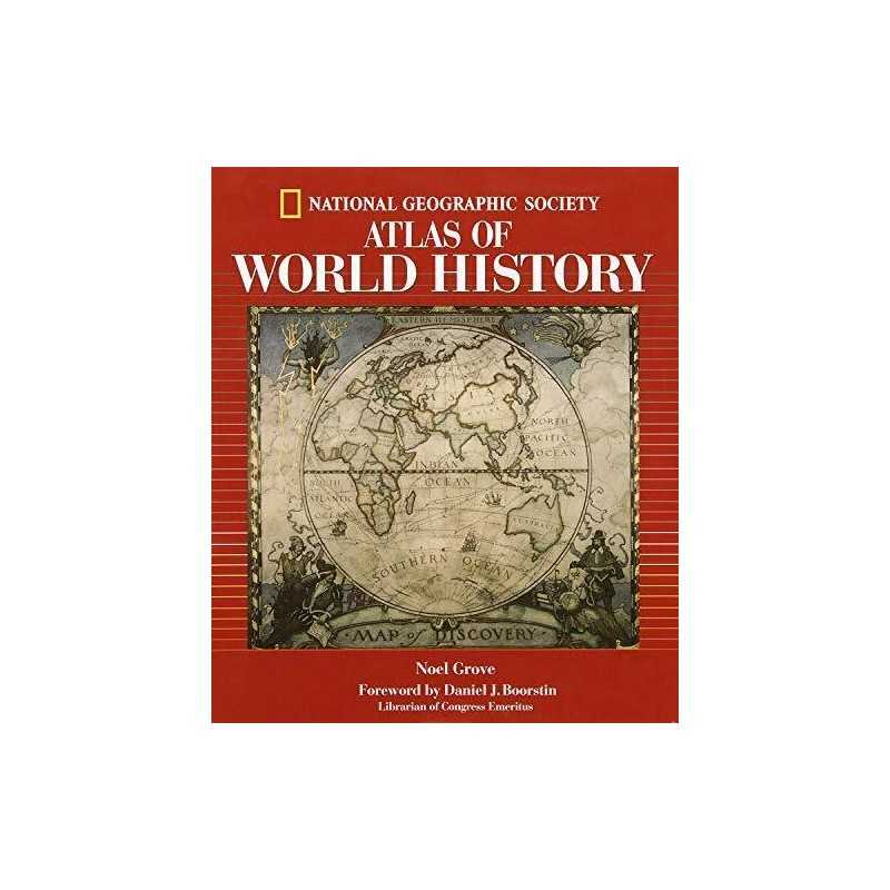 Atlas of World History by National Geographic Society Hardback Book