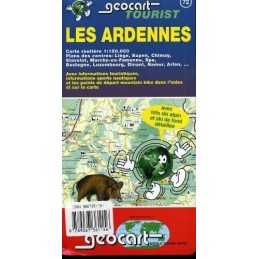 Ardennes Tourist Map and Guide (2007)