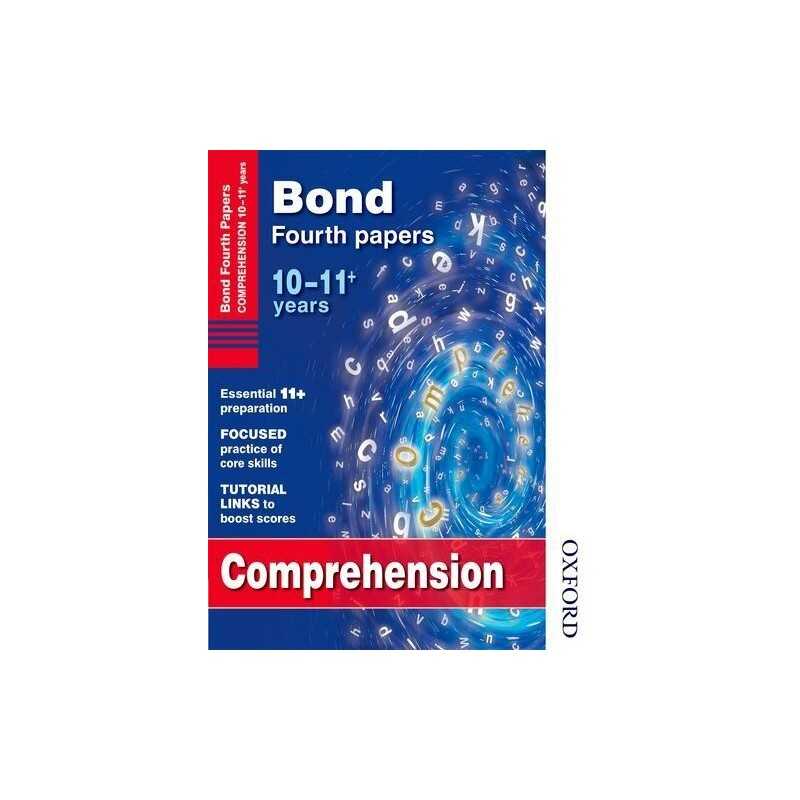 Bond Comprehension Fourth Papers 10-11+ Years... by Hughes, Michellejoy Pamphlet