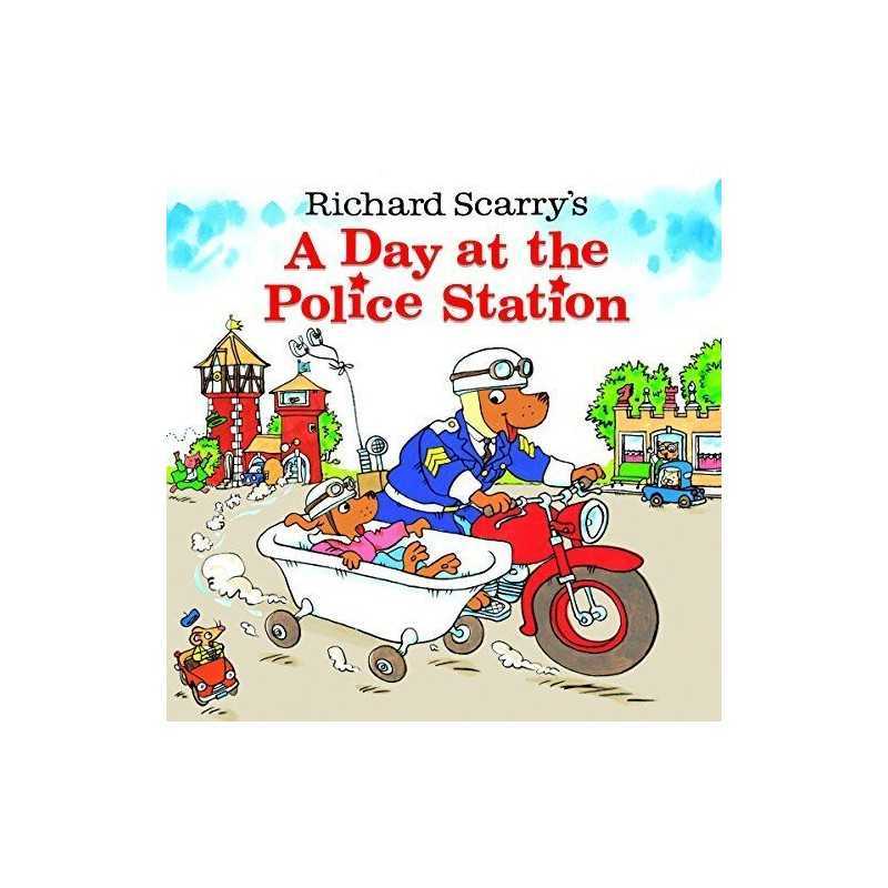 A Day at the Police Station (Richard Scarrys) by Scarry, Huck Book