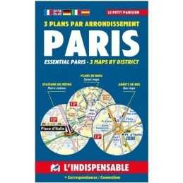 Plans de Paris: Paris street index and maps: Le petit ... by atlas-indispensable